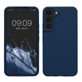 kwmobile Schutzhülle kompatibel mit Samsung S22 Hülle Silikon Case Handyhülle weiche Oberfläche kabelloses Laden