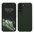 kwmobile Schutzhülle kompatibel mit Samsung S22 Hülle Silikon Case Handyhülle weiche Oberfläche kabelloses Laden
