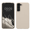 kwmobile Schutzhülle kompatibel mit Samsung S22 Hülle Silikon Case Handyhülle weiche Oberfläche kabelloses Laden