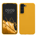 kwmobile Schutzhülle kompatibel mit Samsung S22 Hülle Silikon Case Handyhülle weiche Oberfläche kabelloses Laden