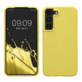 kwmobile Schutzhülle kompatibel mit Samsung S22 Hülle Silikon Case Handyhülle weiche Oberfläche kabelloses Laden