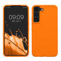 kwmobile Schutzhülle kompatibel mit Samsung S22 Hülle Silikon Case Handyhülle weiche Oberfläche kabelloses Laden