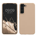 kwmobile Schutzhülle kompatibel mit Samsung S22 Hülle Silikon Case Handyhülle weiche Oberfläche kabelloses Laden