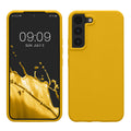 kwmobile Schutzhülle kompatibel mit Samsung S22 Hülle Silikon Case Handyhülle weiche Oberfläche kabelloses Laden