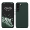 kwmobile Schutzhülle kompatibel mit Samsung S22 Hülle Silikon Case Handyhülle weiche Oberfläche kabelloses Laden