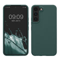 kwmobile Schutzhülle kompatibel mit Samsung S22 Hülle Silikon Case Handyhülle weiche Oberfläche kabelloses Laden