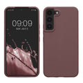 kwmobile Schutzhülle kompatibel mit Samsung S22 Hülle Silikon Case Handyhülle weiche Oberfläche kabelloses Laden