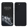 kwmobile Schutzhülle kompatibel mit Samsung S22 Hülle Silikon Case Handyhülle weiche Oberfläche kabelloses Laden