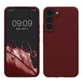kwmobile Schutzhülle kompatibel mit Samsung S22 Hülle Silikon Case Handyhülle weiche Oberfläche kabelloses Laden