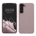 kwmobile Schutzhülle kompatibel mit Samsung S22 Hülle Silikon Case Handyhülle weiche Oberfläche kabelloses Laden