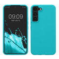 kwmobile Schutzhülle kompatibel mit Samsung S22 Hülle Silikon Case Handyhülle weiche Oberfläche kabelloses Laden