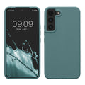 kwmobile Schutzhülle kompatibel mit Samsung S22 Hülle Silikon Case Handyhülle weiche Oberfläche kabelloses Laden