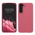kwmobile Schutzhülle kompatibel mit Samsung S22 Hülle Silikon Case Handyhülle weiche Oberfläche kabelloses Laden