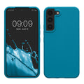 kwmobile Schutzhülle kompatibel mit Samsung S22 Hülle Silikon Case Handyhülle weiche Oberfläche kabelloses Laden