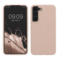 kwmobile Schutzhülle kompatibel mit Samsung S22 Hülle Silikon Case Handyhülle weiche Oberfläche kabelloses Laden