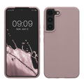 kwmobile Schutzhülle kompatibel mit Samsung S22 Hülle Silikon Case Handyhülle weiche Oberfläche kabelloses Laden