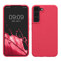 kwmobile Schutzhülle kompatibel mit Samsung S22 Hülle Silikon Case Handyhülle weiche Oberfläche kabelloses Laden