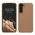 kwmobile Schutzhülle kompatibel mit Samsung S22 Hülle Silikon Case Handyhülle weiche Oberfläche kabelloses Laden