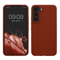 kwmobile Schutzhülle kompatibel mit Samsung S22 Hülle Silikon Case Handyhülle weiche Oberfläche kabelloses Laden