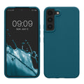 kwmobile Schutzhülle kompatibel mit Samsung S22 Hülle Silikon Case Handyhülle weiche Oberfläche kabelloses Laden