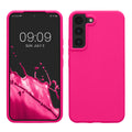 kwmobile Schutzhülle kompatibel mit Samsung S22 Hülle Silikon Case Handyhülle weiche Oberfläche kabelloses Laden