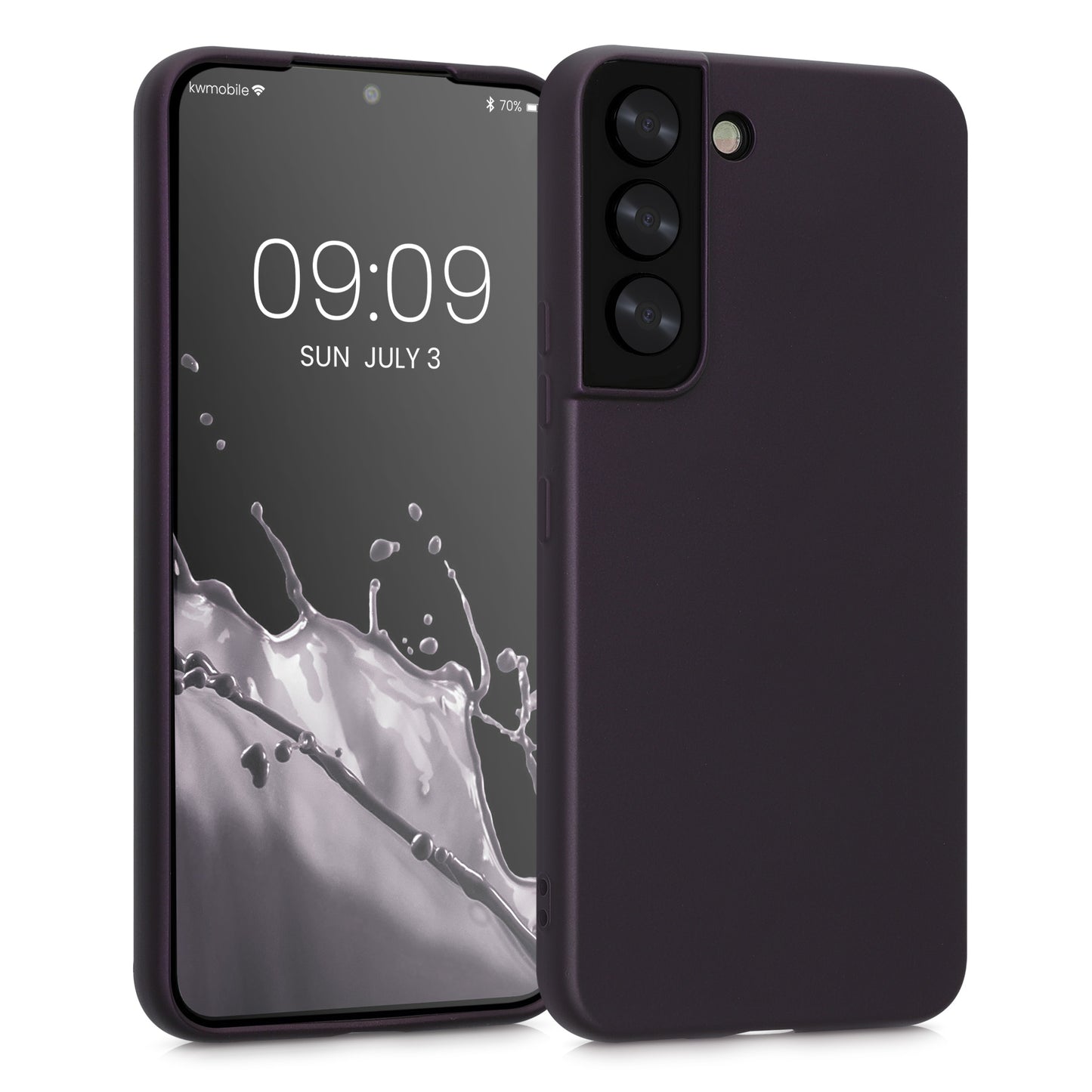 kwmobile Handyhülle für Samsung Galaxy S22 Hülle - Silikon Case Schutzhülle Cover