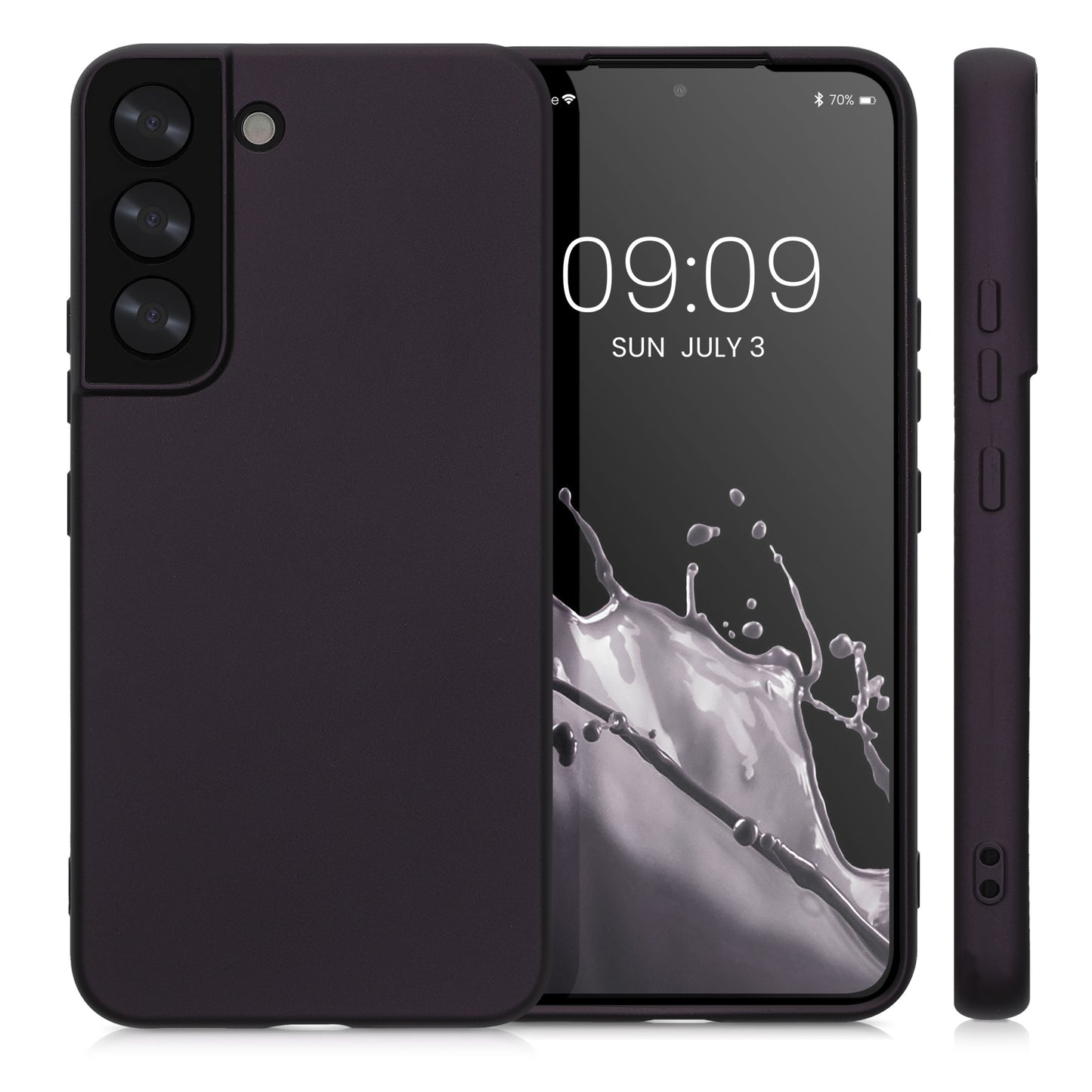 kwmobile Handyhülle für Samsung Galaxy S22 Hülle - Silikon Case Schutzhülle Cover