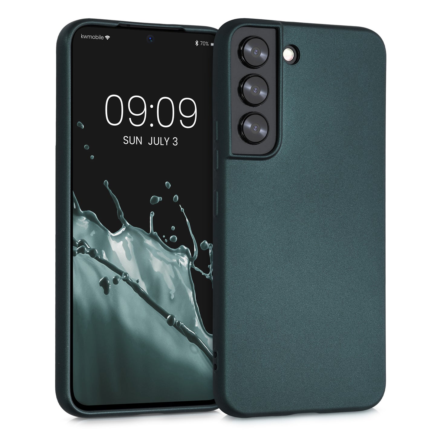 kwmobile Handyhülle für Samsung Galaxy S22 Hülle - Silikon Case Schutzhülle Cover