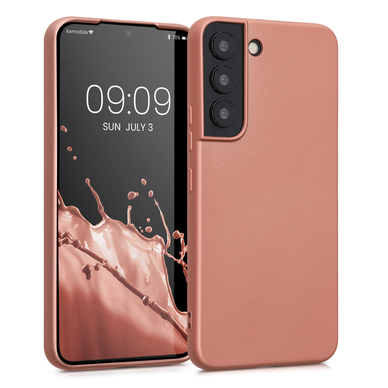 kwmobile Handyhülle für Samsung Galaxy S22 Hülle - Silikon Case Schutzhülle Cover