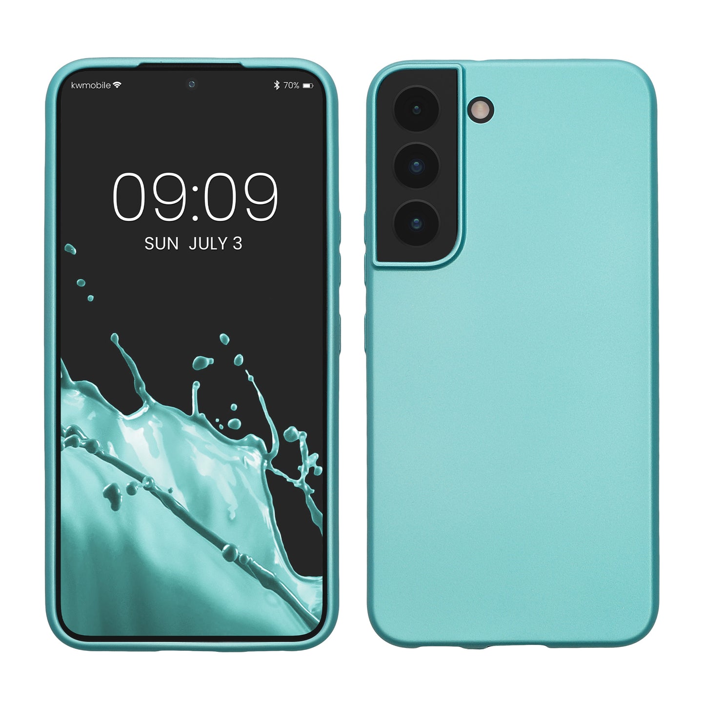 kwmobile Handyhülle für Samsung Galaxy S22 Hülle - Silikon Case Schutzhülle Cover