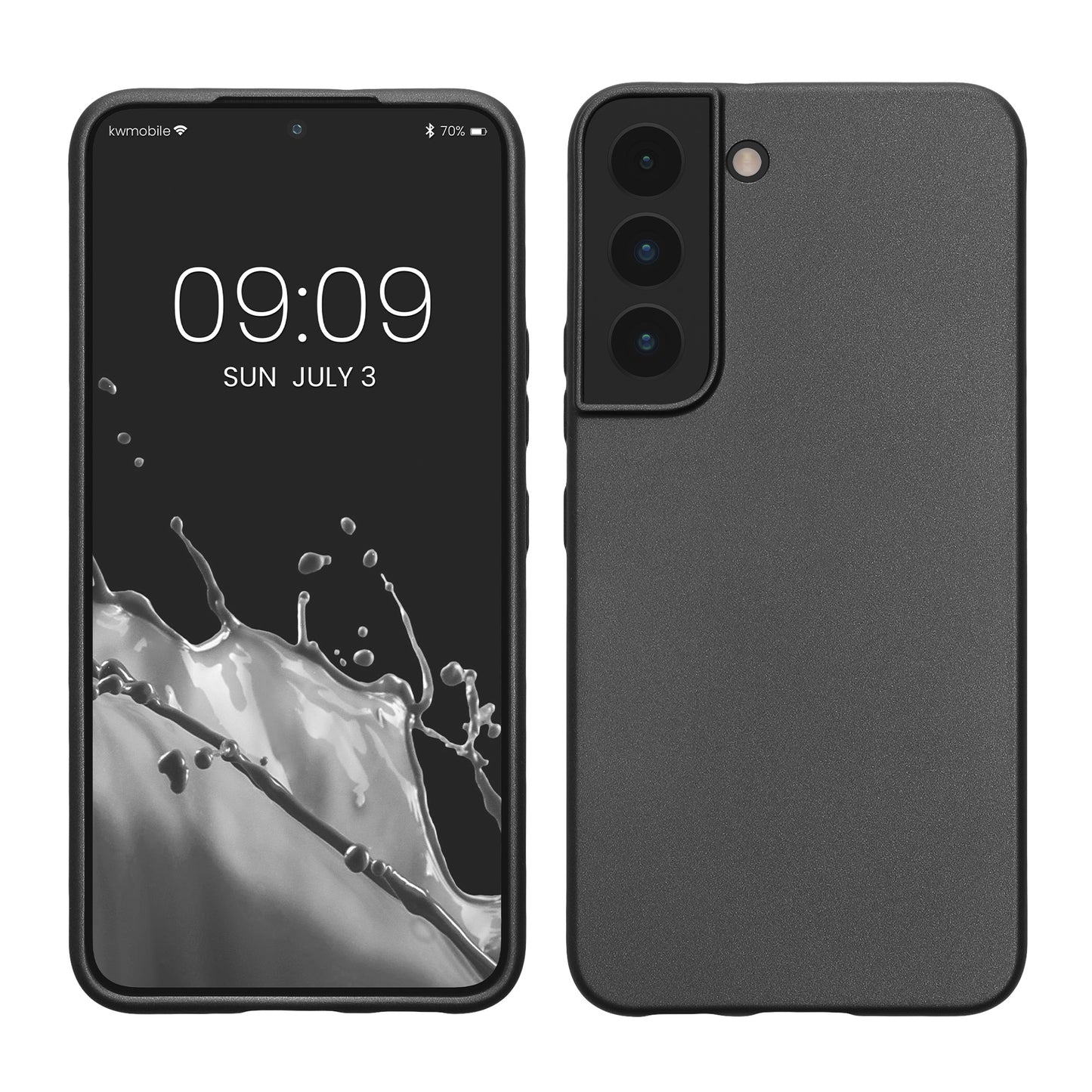 kwmobile Handyhülle für Samsung Galaxy S22 Hülle - Silikon Case Schutzhülle Cover