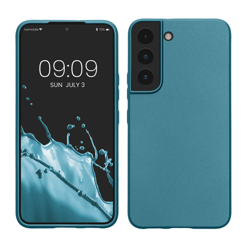 kwmobile Handyhülle für Samsung Galaxy S22 Hülle - Silikon Case Schutzhülle Cover