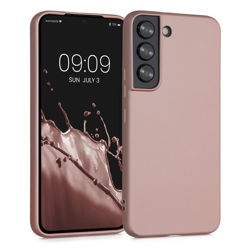 kwmobile Handyhülle für Samsung Galaxy S22 Hülle - Silikon Case Schutzhülle Cover