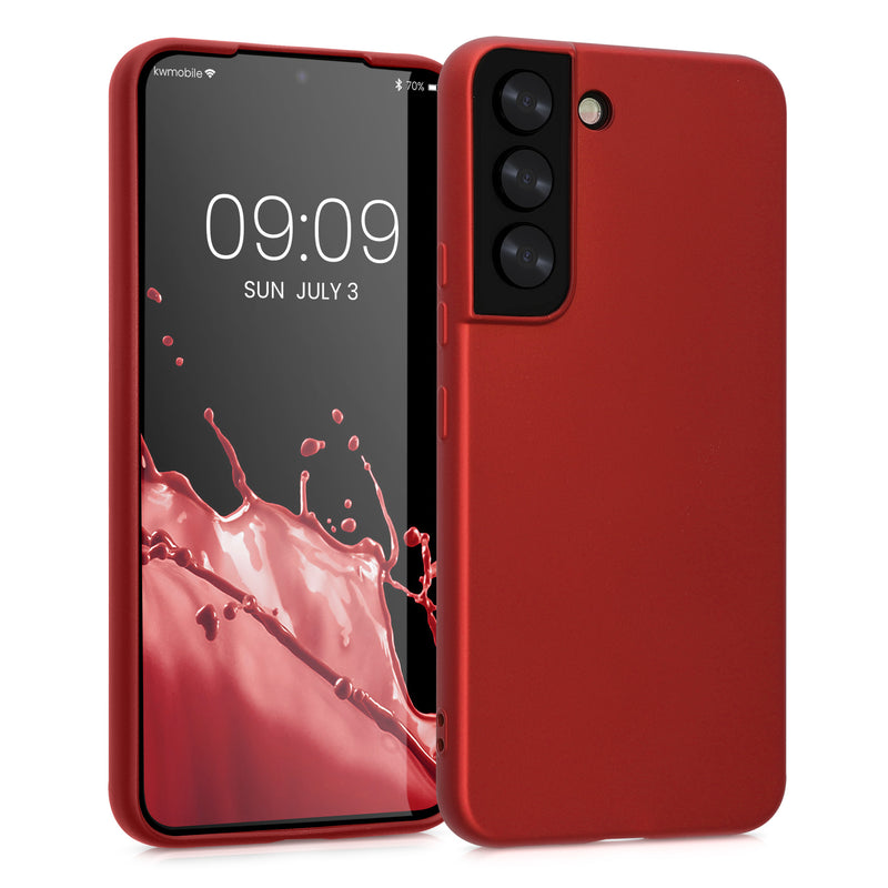 kwmobile Handyhülle für Samsung Galaxy S22 Hülle - Silikon Case Schutzhülle Cover