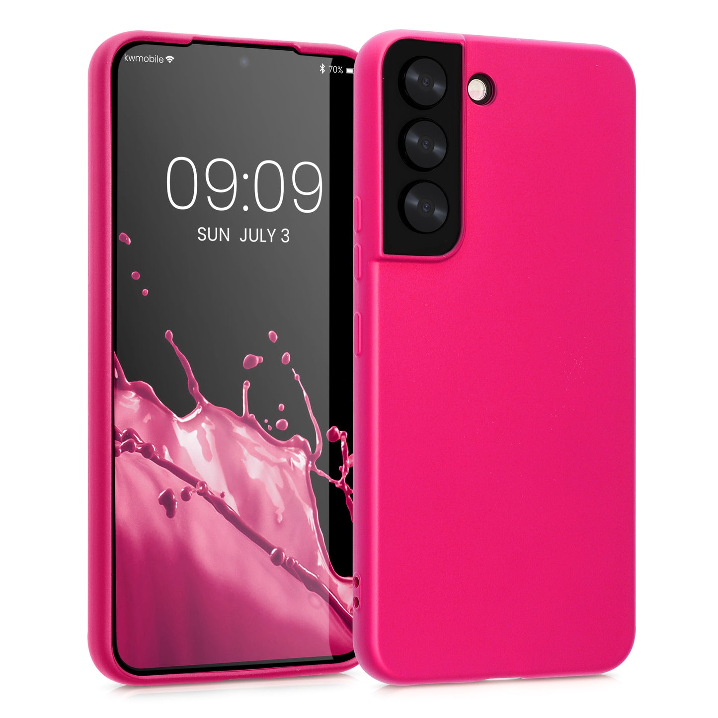 kwmobile Handyhülle für Samsung Galaxy S22 Hülle - Silikon Case Schutzhülle Cover