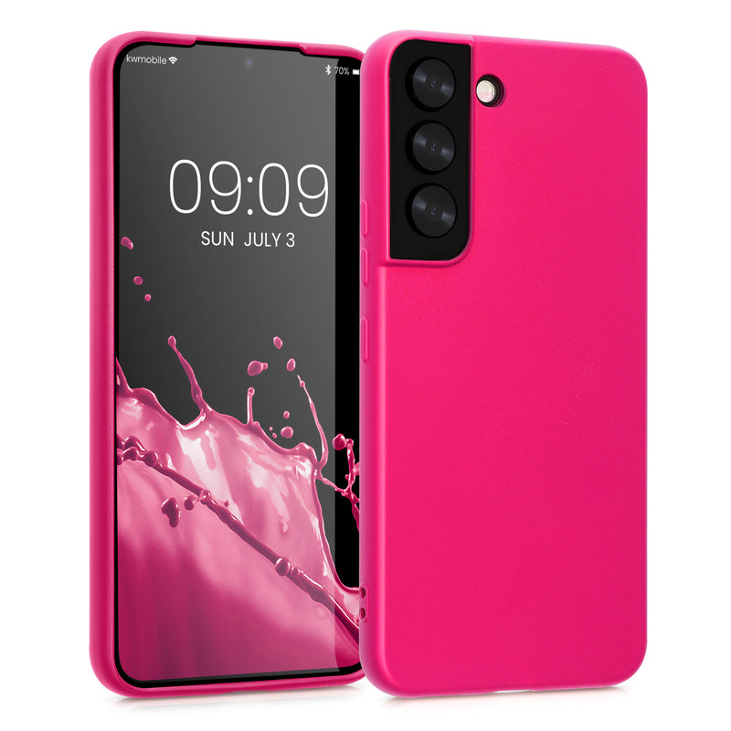 kwmobile Handyhülle für Samsung Galaxy S22 Hülle - Silikon Case Schutzhülle Cover
