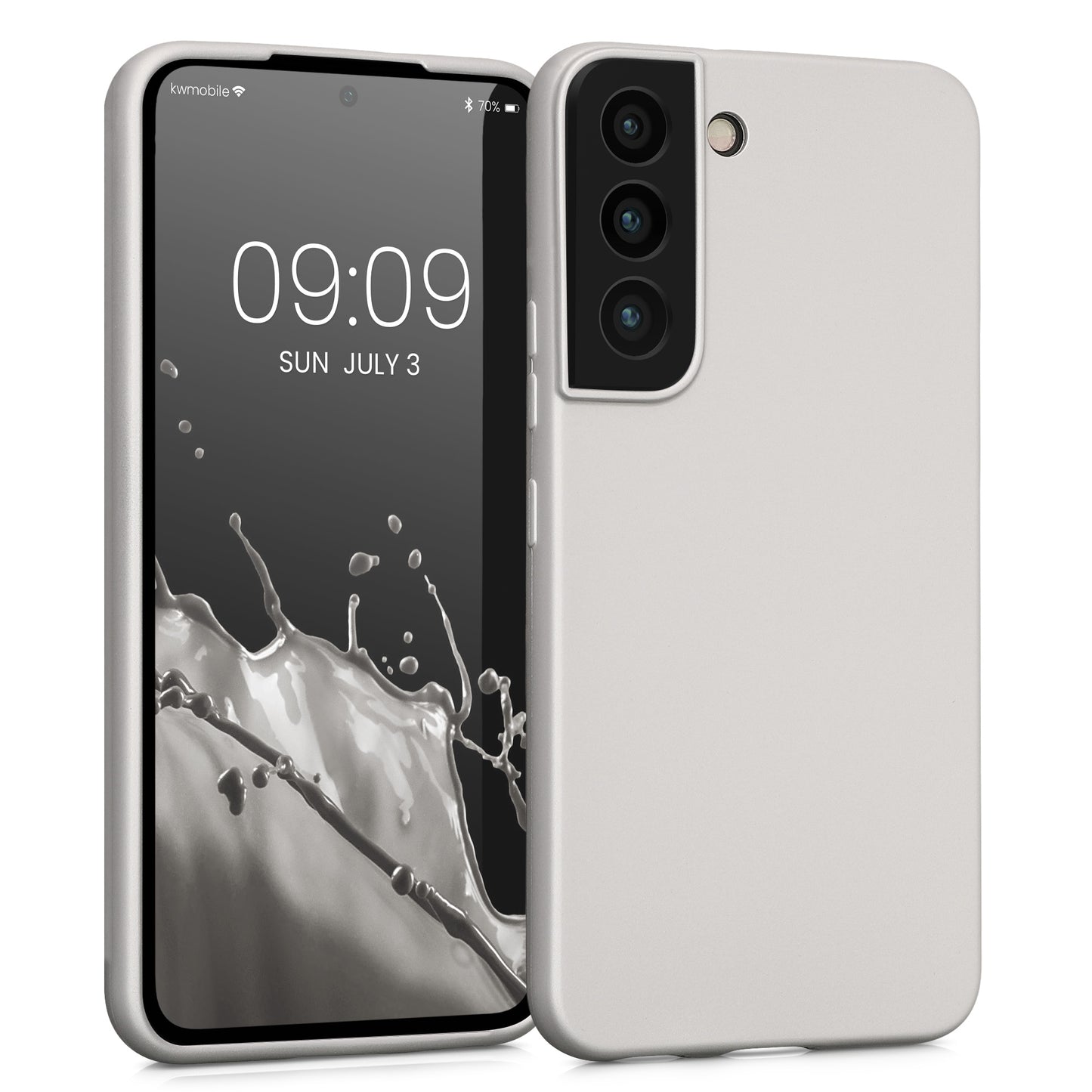 kwmobile Handyhülle für Samsung Galaxy S22 Hülle - Silikon Case Schutzhülle Cover
