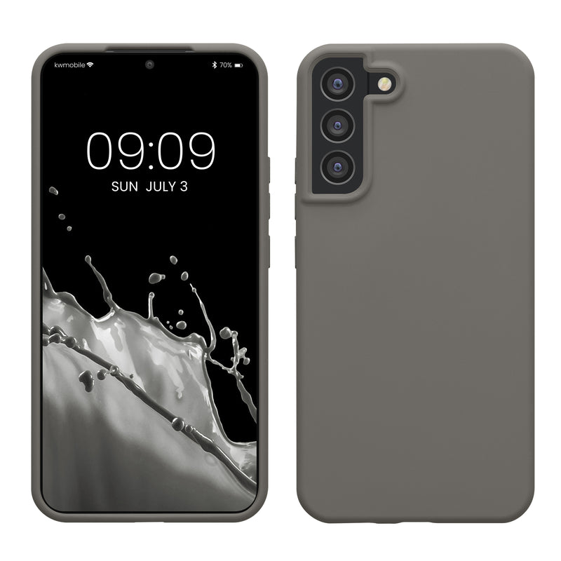 kwmobile Handyhülle für Samsung Galaxy S22 Plus Hülle - Case Silikon - Kabelloses Laden - Schutzhülle Cover