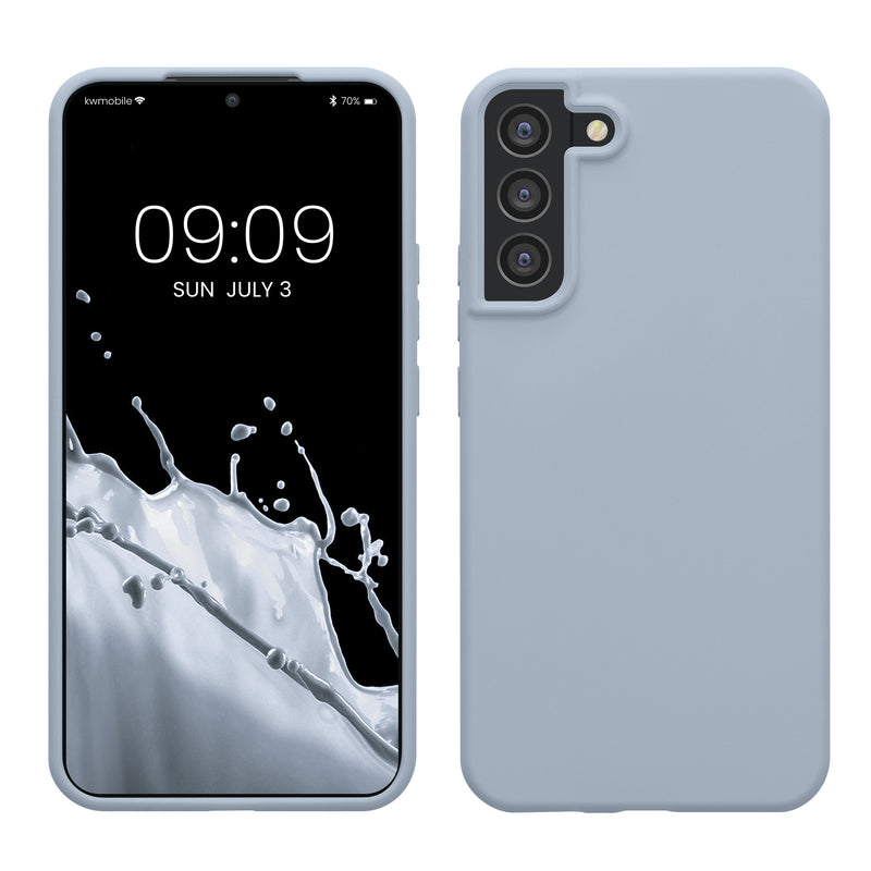 kwmobile Handyhülle für Samsung Galaxy S22 Plus Hülle - Case Silikon - Kabelloses Laden - Schutzhülle Cover