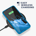 kwmobile Handyhülle für Samsung Galaxy S22 Plus Hülle - Case Silikon - Kabelloses Laden - Schutzhülle Cover