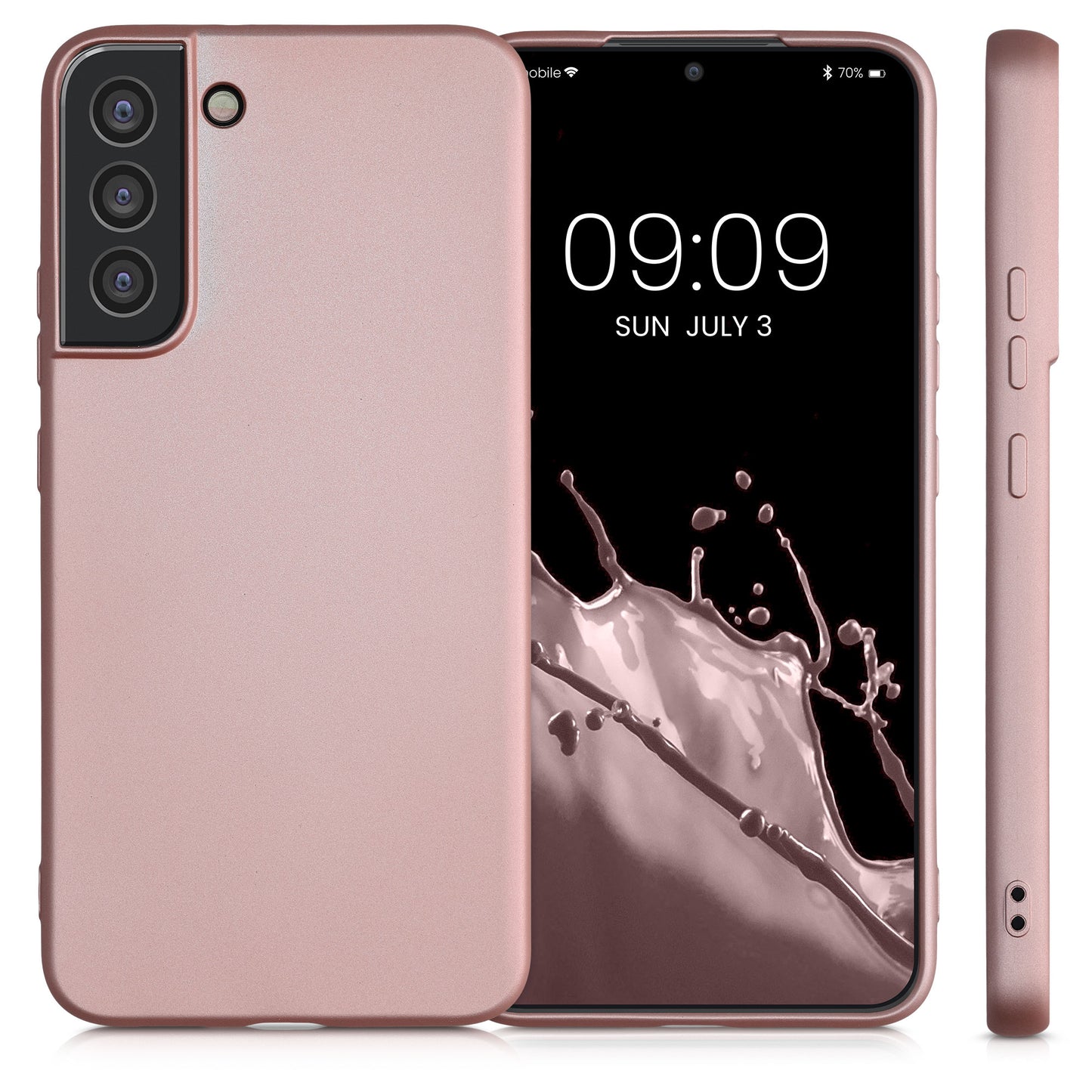 kwmobile Handyhülle für Samsung Galaxy S22 Plus Hülle Silikon Case Schutzhülle Cover