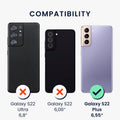 kwmobile Handyhülle für Samsung Galaxy S22 Plus Hülle Silikon Case Schutzhülle Cover