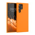 kwmobile Handyhülle für Samsung Galaxy S22 Ultra Hülle - Case Silikon - Kabelloses Laden - Schutzhülle Cover