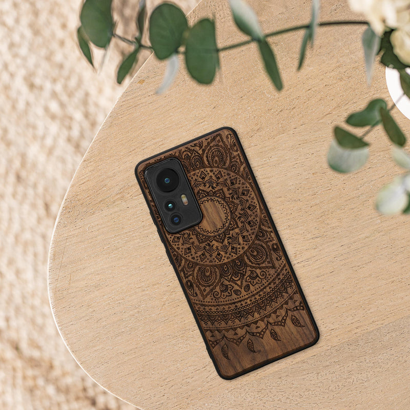 kwmobile Hülle kompatibel mit Xiaomi 12 / 12X Handy Cover TPU Handyhülle Kompass Vintage