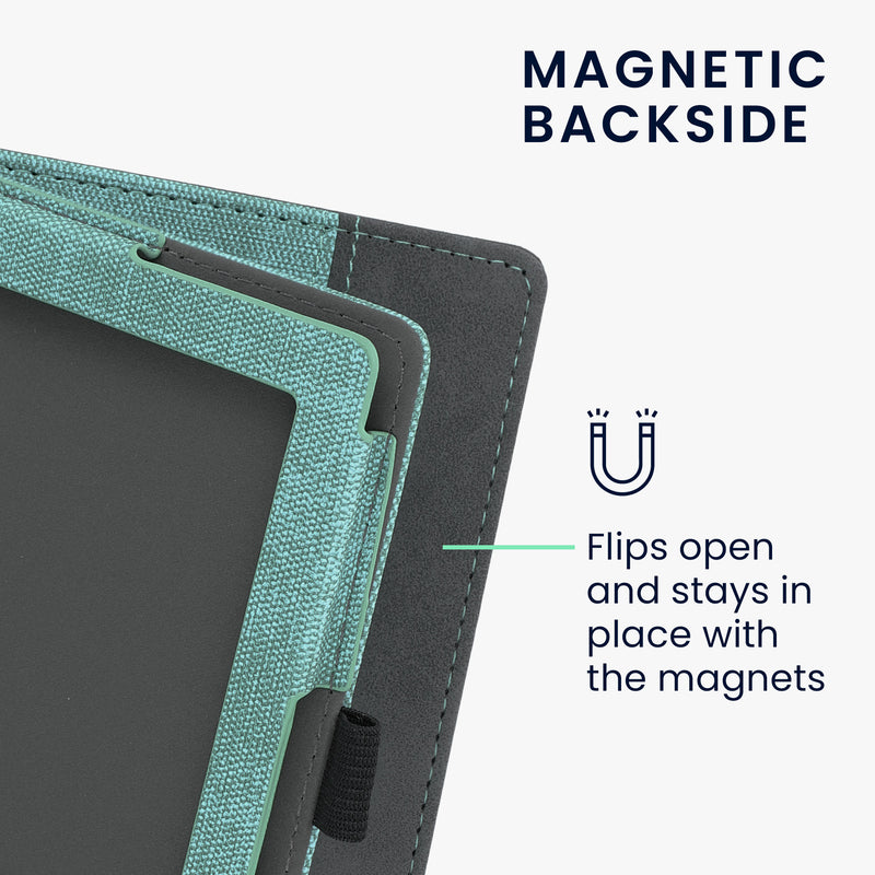 kwmobile Flip Hülle kompatibel mit Kobo Aura Edition 1 - Handschlaufe - Cover