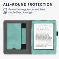 kwmobile Flip Hülle kompatibel mit Kobo Glo HD / Touch 2.0 - Handschlaufe - Cover