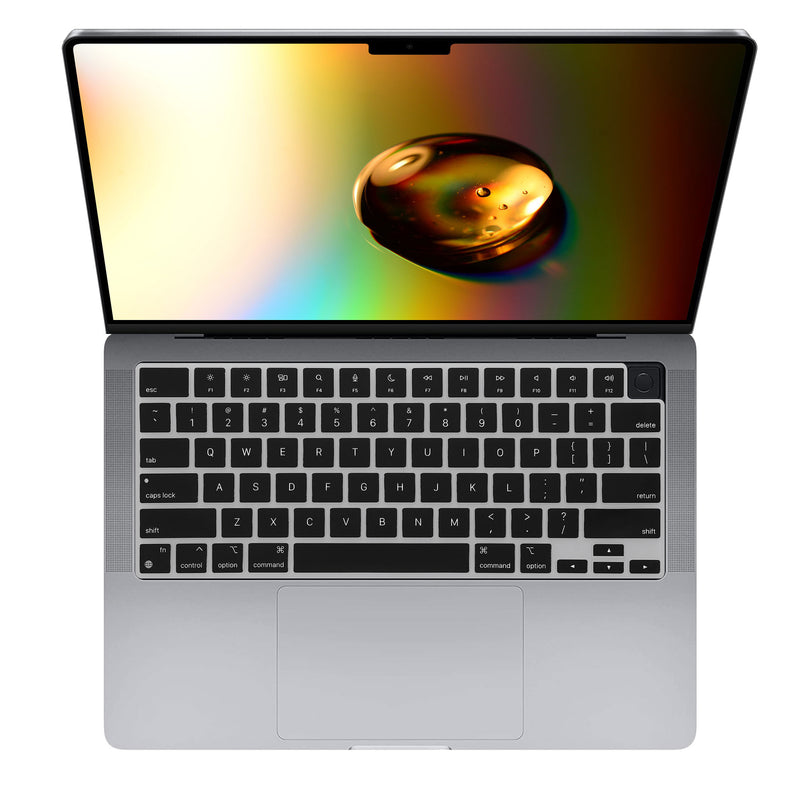 kwmobile Tastaturschutz für Apple MacBook Pro 14" (2021) A2442 - QWERTY US Keyboard Cover Abdeckung