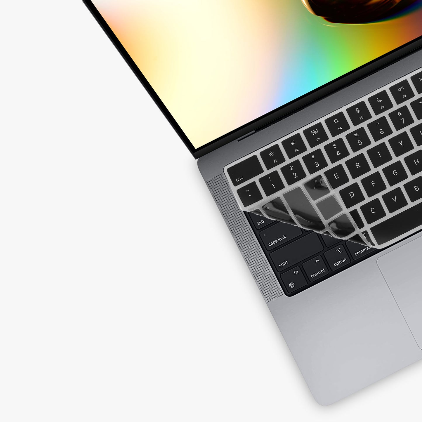 kwmobile Tastaturschutz für Apple MacBook Pro 14" (2021) A2442 - QWERTY US Keyboard Cover Abdeckung