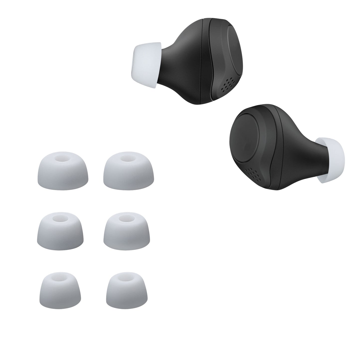 kwmobile Polster kompatibel mit Jabra Elite 75t /65t / Active