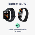 kwmobile USB Kabel Charger kompatibel mit Xiaomi Redmi Watch 2 Lite / Redmi Watch 3 / Band 7 Pro / Smart Band Pro Ladekabel Smart Watch Ersatzkabel Fitnesstracker Aufladekabel